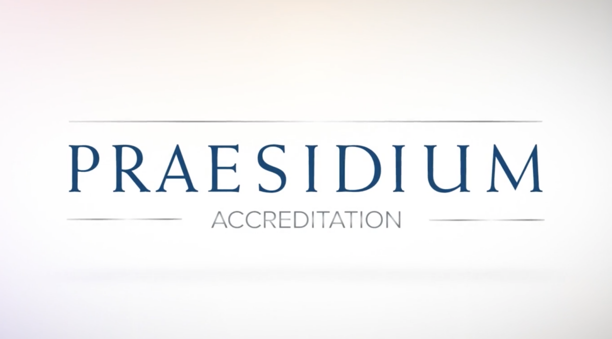 Praesidium accreditation logo